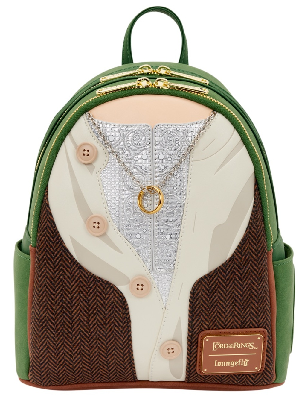 Loungefly The Lord of the Rings Frodo Mithril Cosplay Mini Backpack Brand New